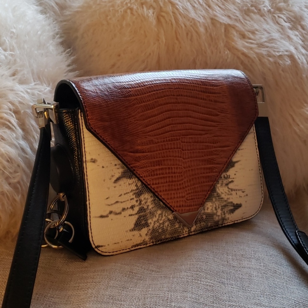 Alexander Wang Prisma Embossed Leather Bag